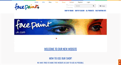 Desktop Screenshot of facepaint-uk.com