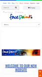 Mobile Screenshot of facepaint-uk.com